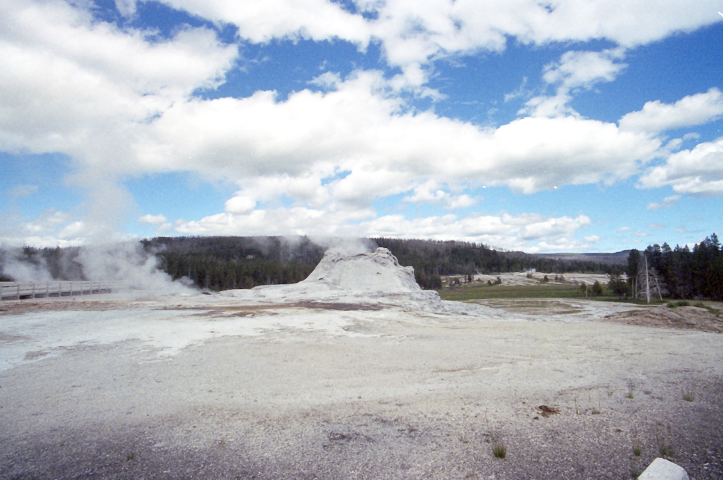 Castle Geyser   Upper Geyser Basin, Yellowstone National Park