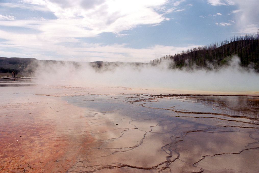 Grand Prismatic Pool   Midway Geyser Basin, Yellowstone National Park