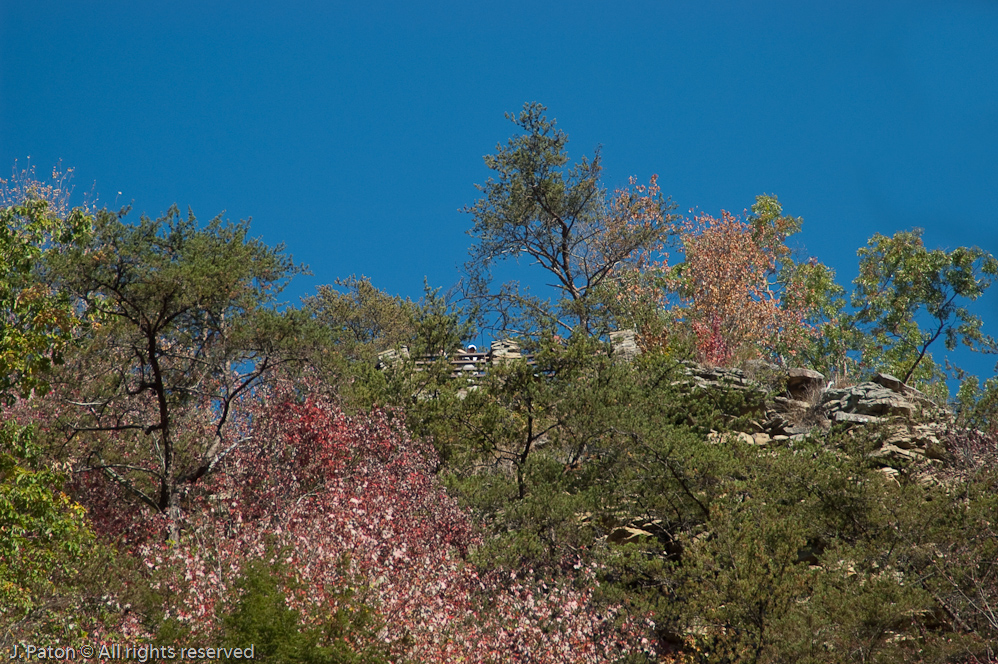 Looking up at the Viewpoint  