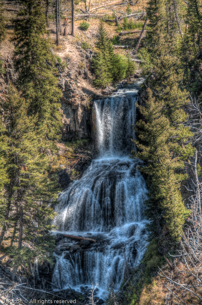 Undine Falls   Near Blacktail Deer Plateau, Yellowstone National Park, Wyoming