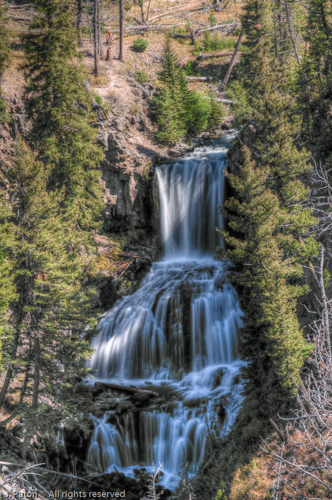 Undine Falls   Near Blacktail Deer Plateau, Yel