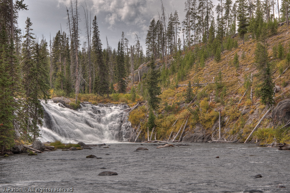 Lewis Falls   Yellowstone National Park, Wyomi