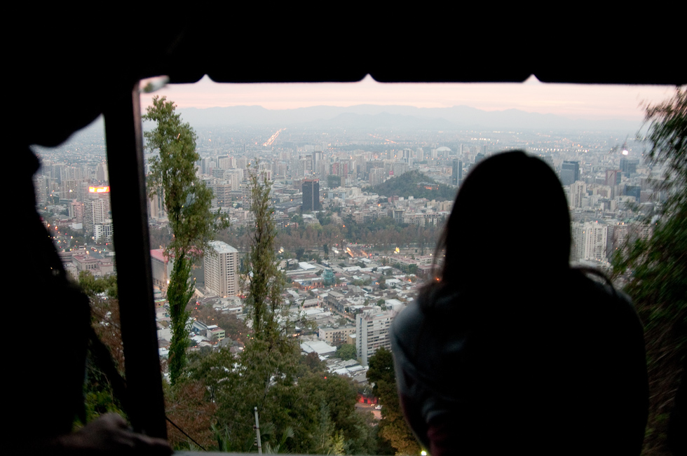 View on the way up  