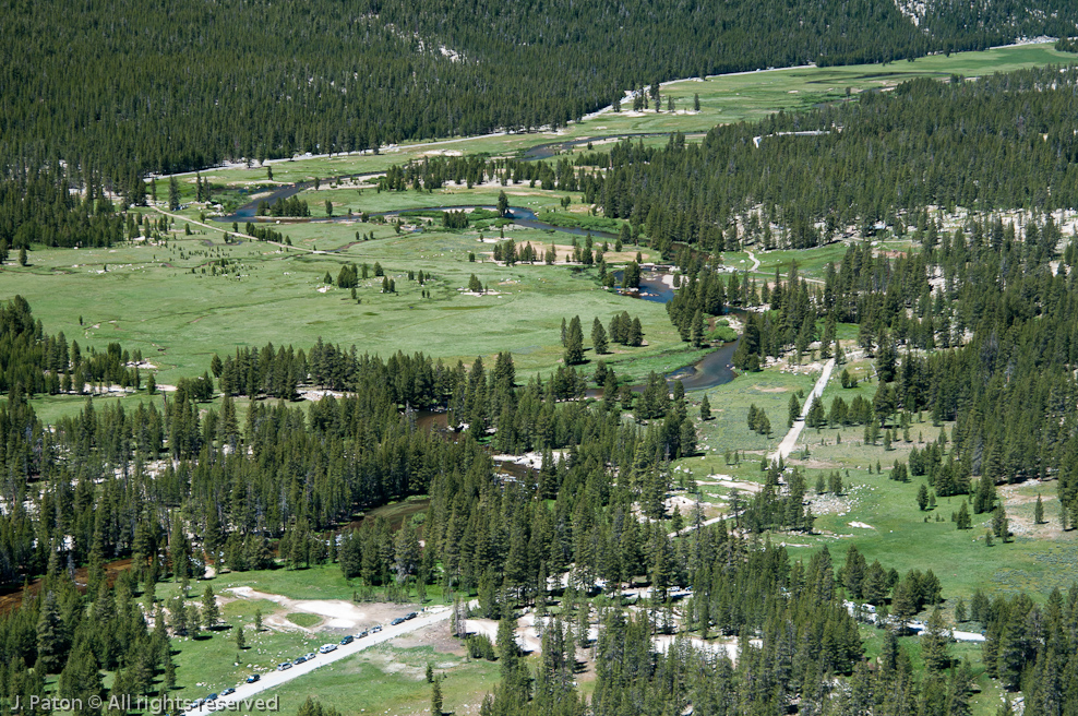 Tuolumne Meadows from Lembert Dome   Lembert Dome, Yosemite National Park, California