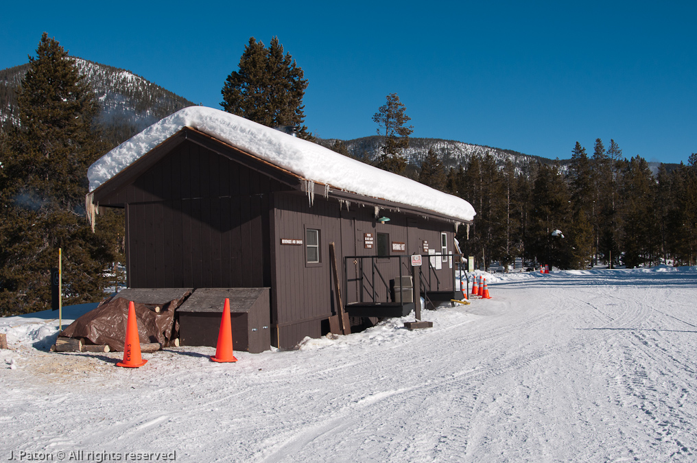 Madison Junction Warming Hut   Madison Junction, Yellowstone National Park, Wyoming
