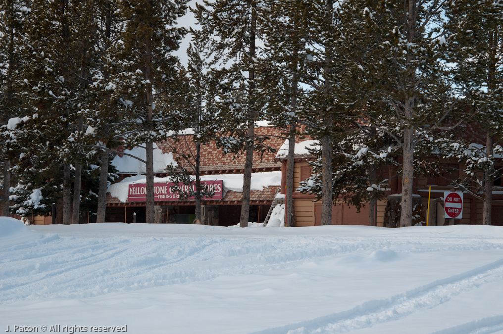 General Store Across from the Warming Hut   Fishing Bridge Area, Yellowstone National Park, Wyoming